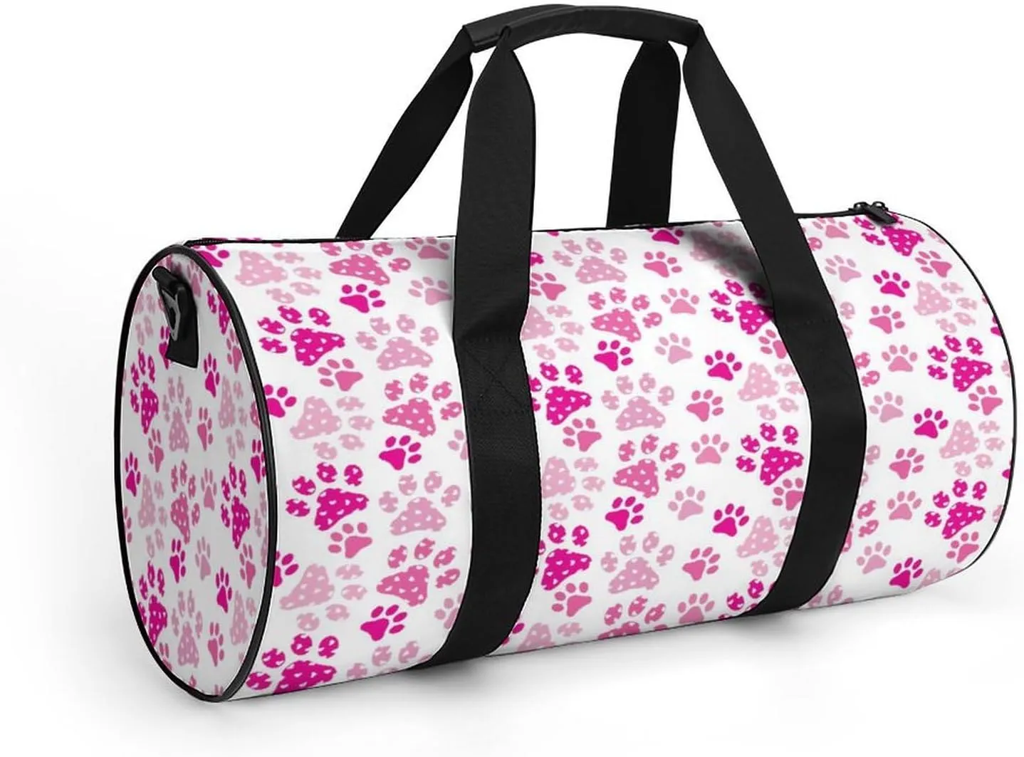 Penguin Bird Large Capacity Cylindrical Fitness Bag Unisex
