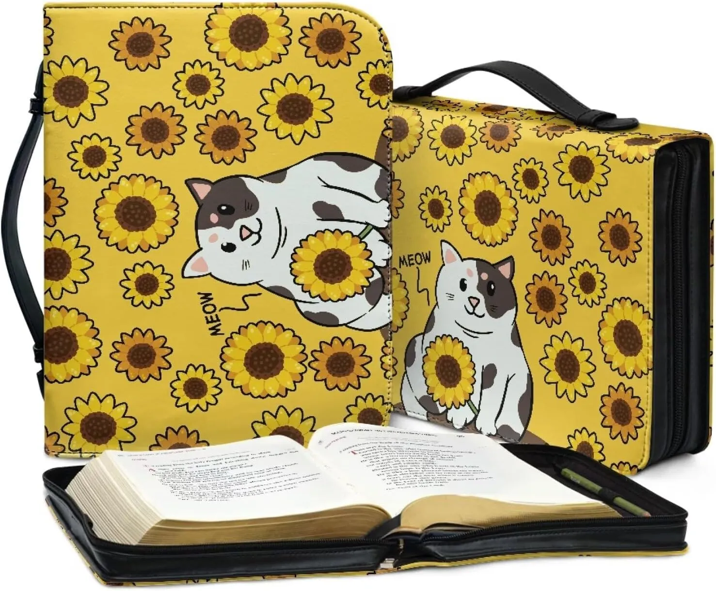 Personalized Bible Covers Bible Covers for Women Men with Pockets Extra Large Bible Case
