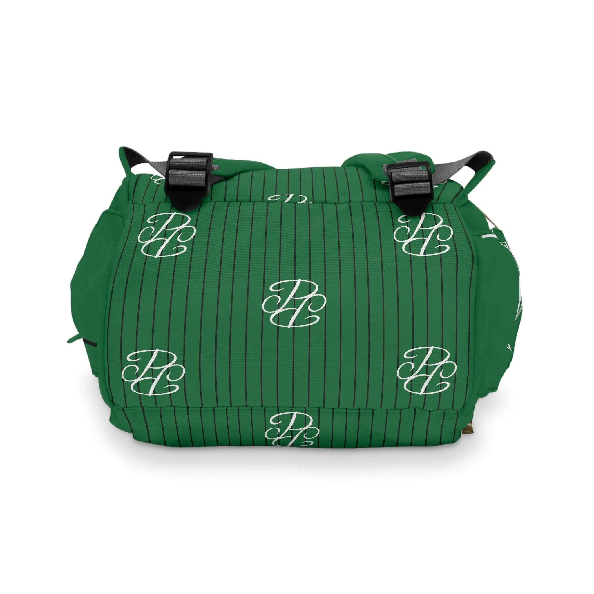 Phallacy Players Striped Designer Multifunctional Diaper Backpack