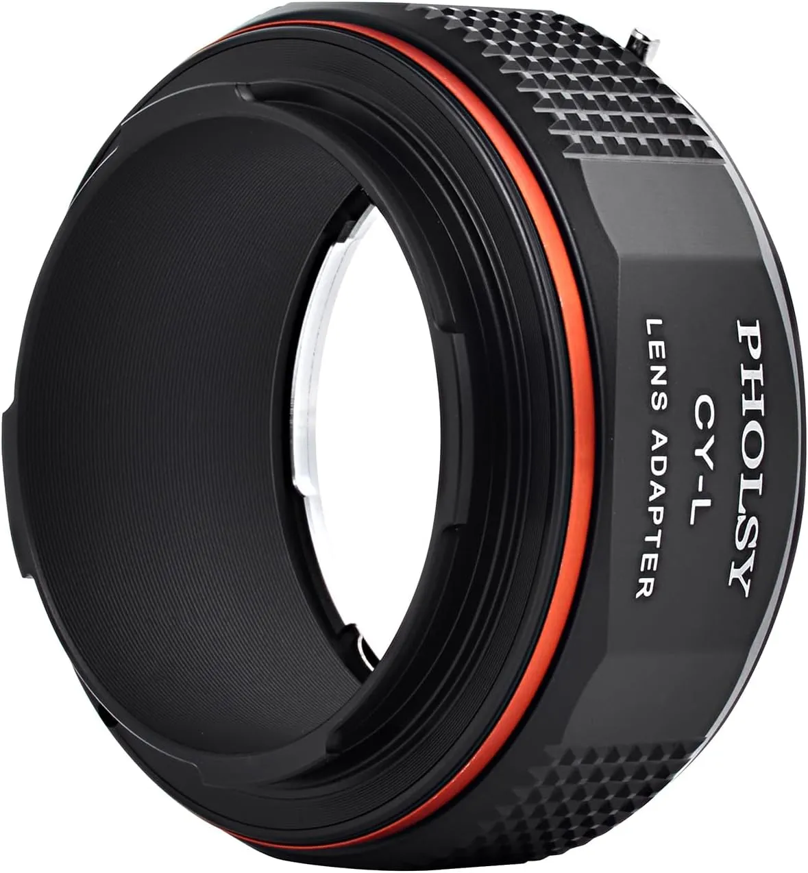 PHOLSY Lens Mount Adapter CY to L Compatible with Contax/Yashica CY Mount Lens to Leica L Mount Camera Body Compatible with Leica SL2, SL2-S, CL, TL2, Lumix S5, S1, BS1H, Sigma fp, fp L