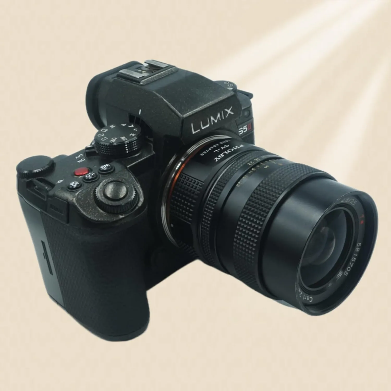 PHOLSY Lens Mount Adapter CY to L Compatible with Contax/Yashica CY Mount Lens to Leica L Mount Camera Body Compatible with Leica SL2, SL2-S, CL, TL2, Lumix S5, S1, BS1H, Sigma fp, fp L