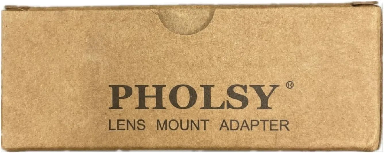 PHOLSY Lens Mount Adapter CY to L Compatible with Contax/Yashica CY Mount Lens to Leica L Mount Camera Body Compatible with Leica SL2, SL2-S, CL, TL2, Lumix S5, S1, BS1H, Sigma fp, fp L