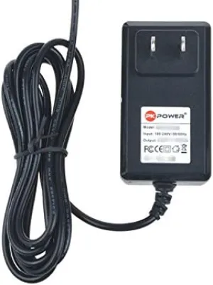 PKPOWER 6.6FT Cable Micro USB 5VDC 2A AC/DC Adapter for Excelvan ET704 7 Android 4.2 Dual SIM Camera 3G Phablet Tablet PC Power Supply Cord