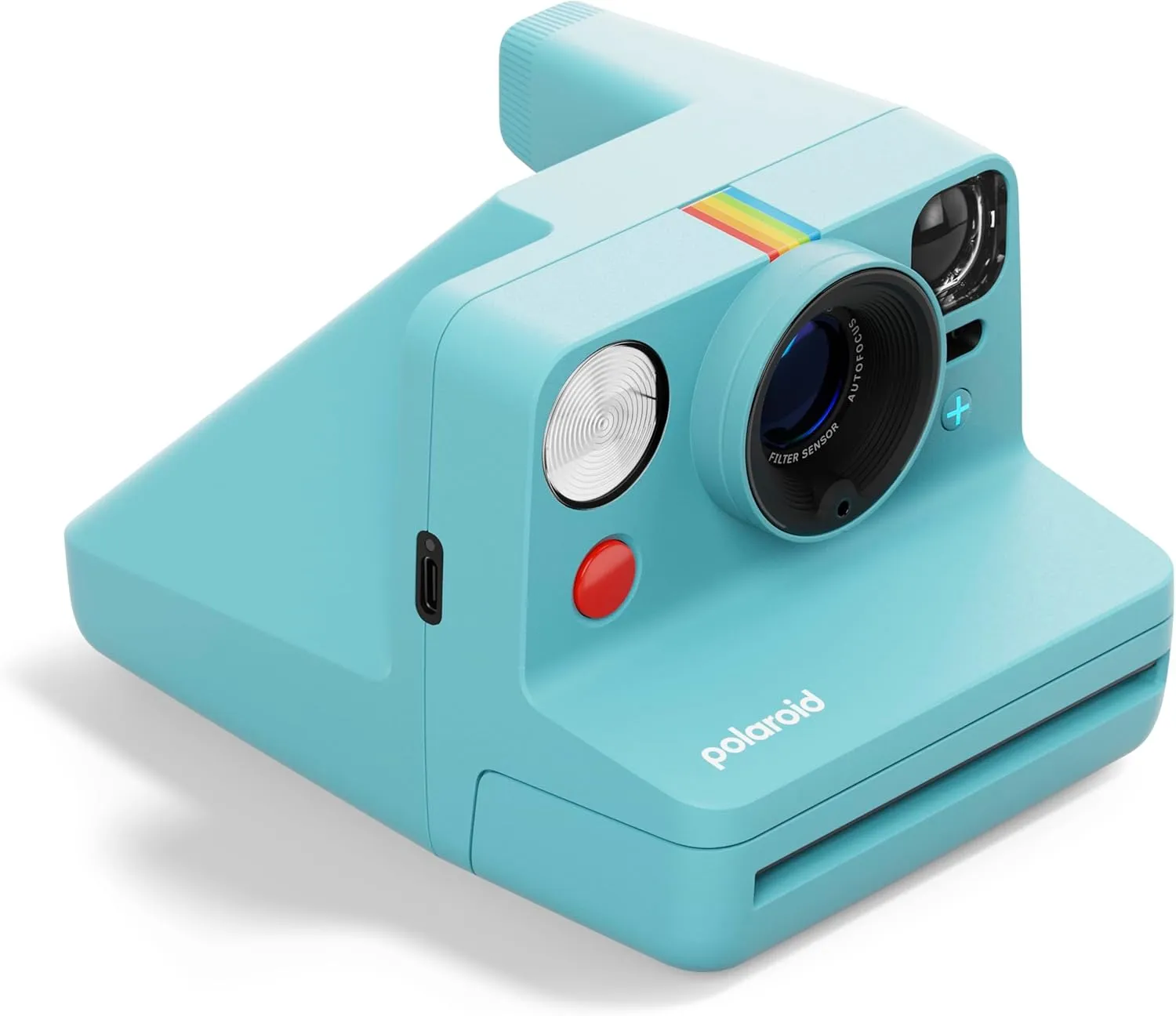Polaroid Now  3rd Generation I-Type Instant Film Camera - Bluetooth Connected App Controlled - Artic Blue - Camera Only No Film (9163)