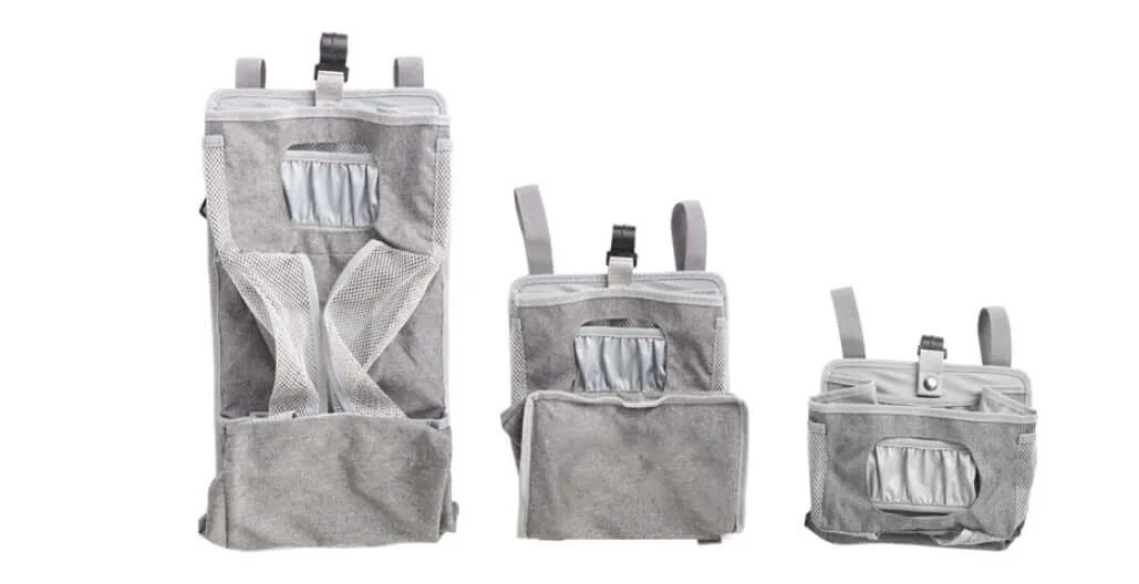 Portable Baby Crib Cloth Storage - Premium Diaper Organizer