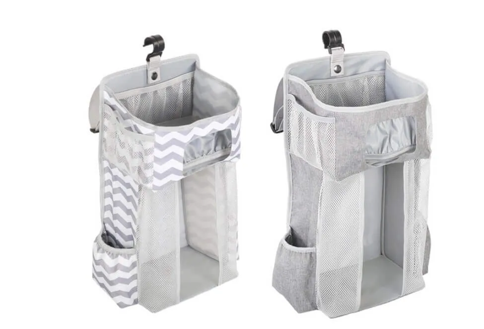 Portable Baby Crib Cloth Storage - Premium Diaper Organizer