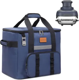Portable Insulated Camping Bag for Ninja Crispi FN101 Air Fryer, Leakproof & Waterproof Collapsible Design, Perfect for Outdoor Activities Like Camping, Picnics, and Travel