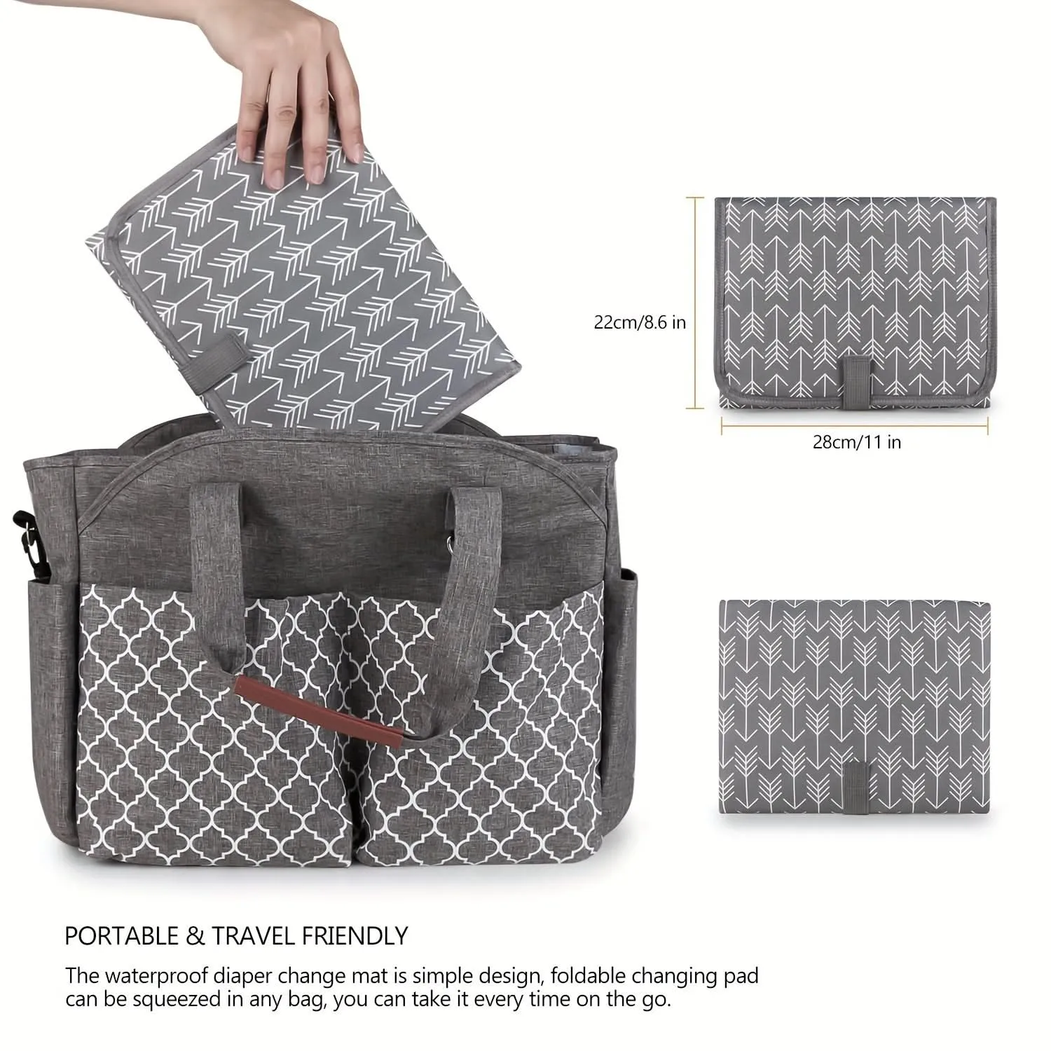 Portable Waterproof Baby Changing Pad