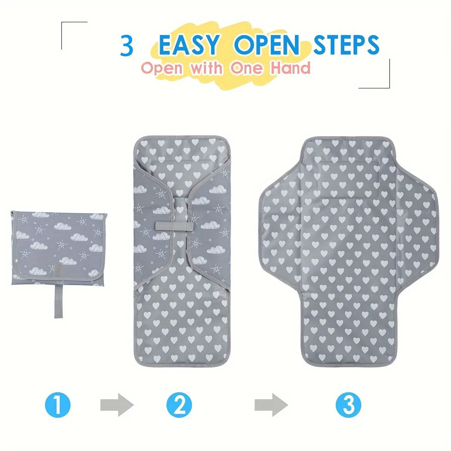 Portable Waterproof Baby Changing Pad
