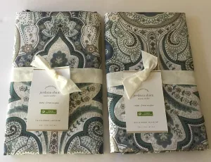 Pottery Barn Jordana Sham ~Euro~ Set of Two Blue