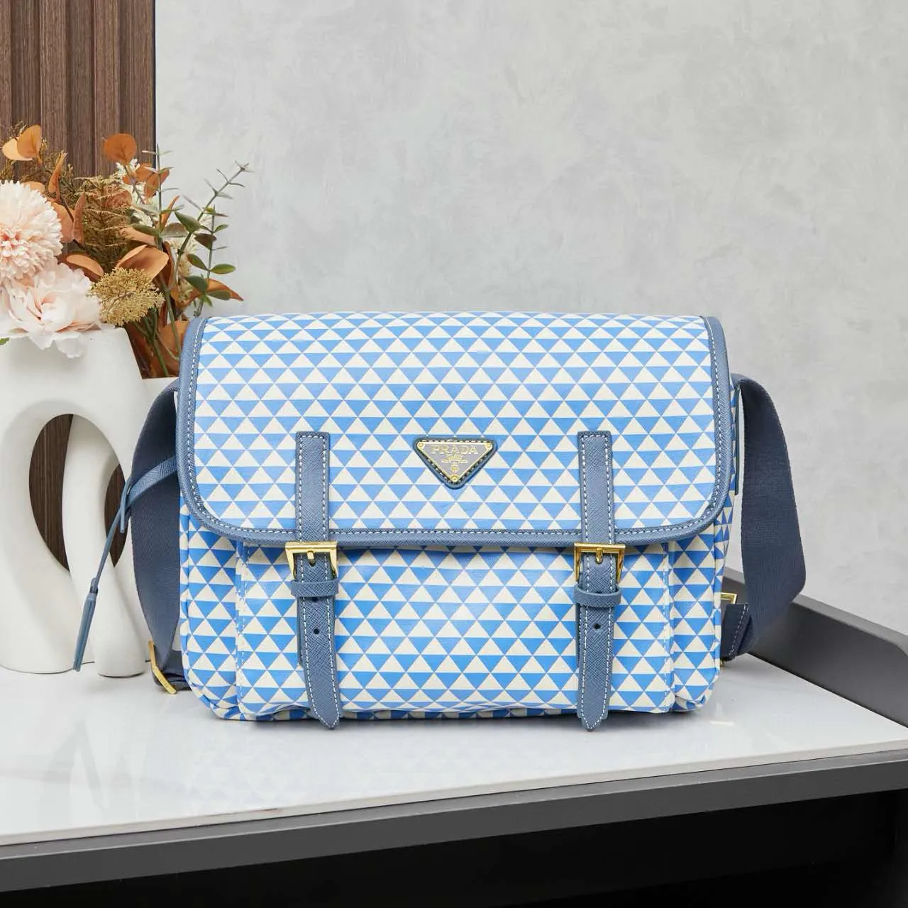 Pr*d Symbole Messenger Bag