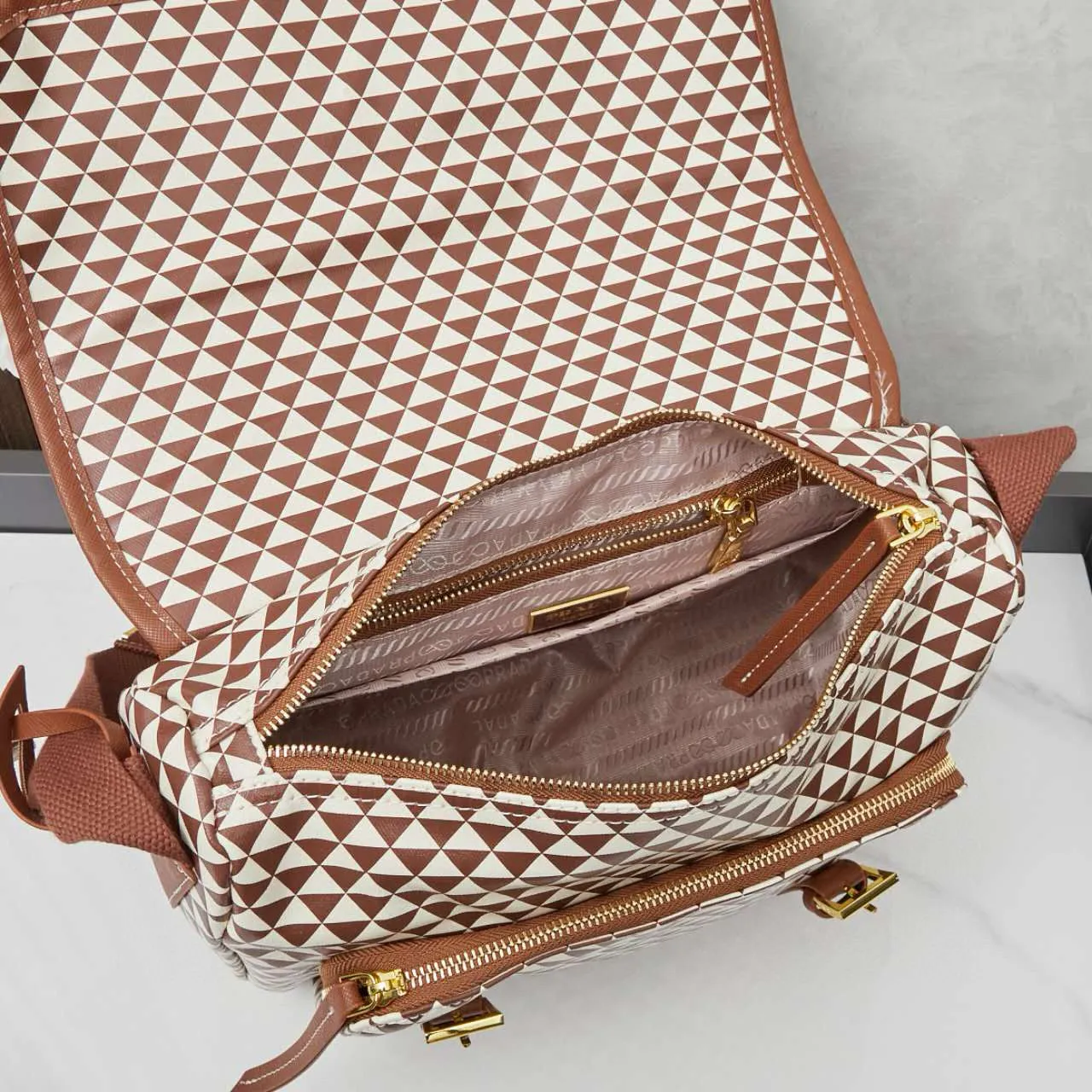 Pr*d Symbole Messenger Bag