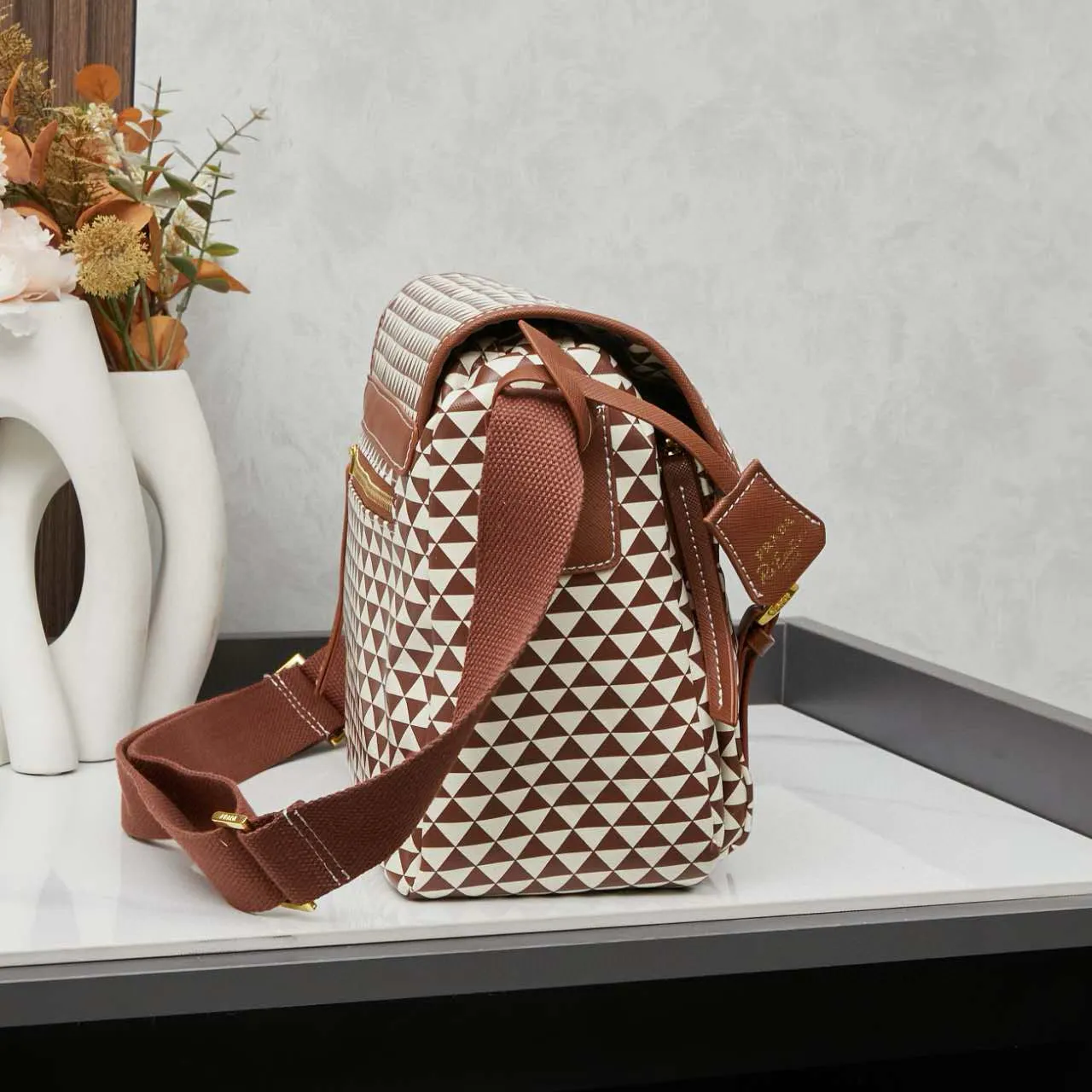 Pr*d Symbole Messenger Bag