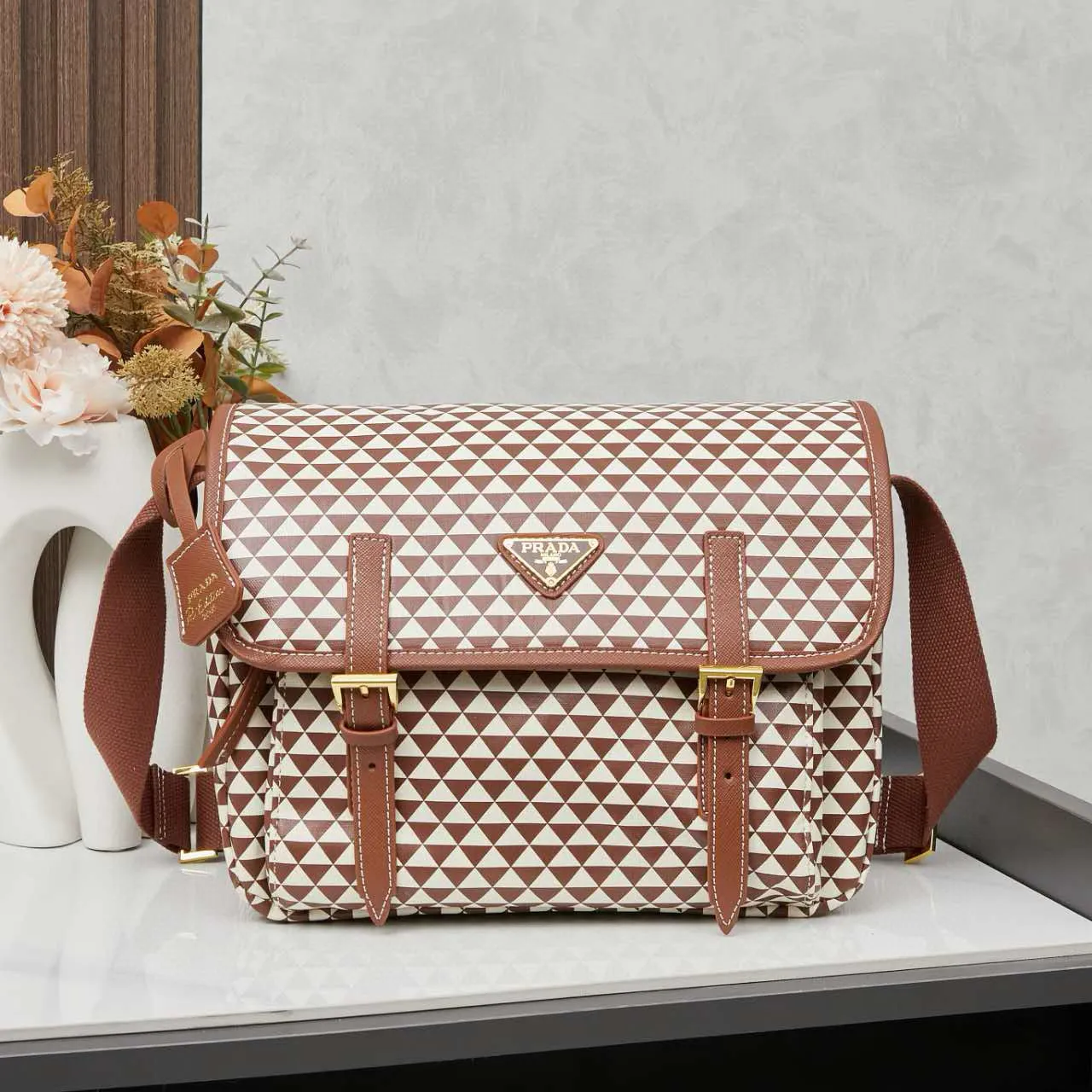 Pr*d Symbole Messenger Bag