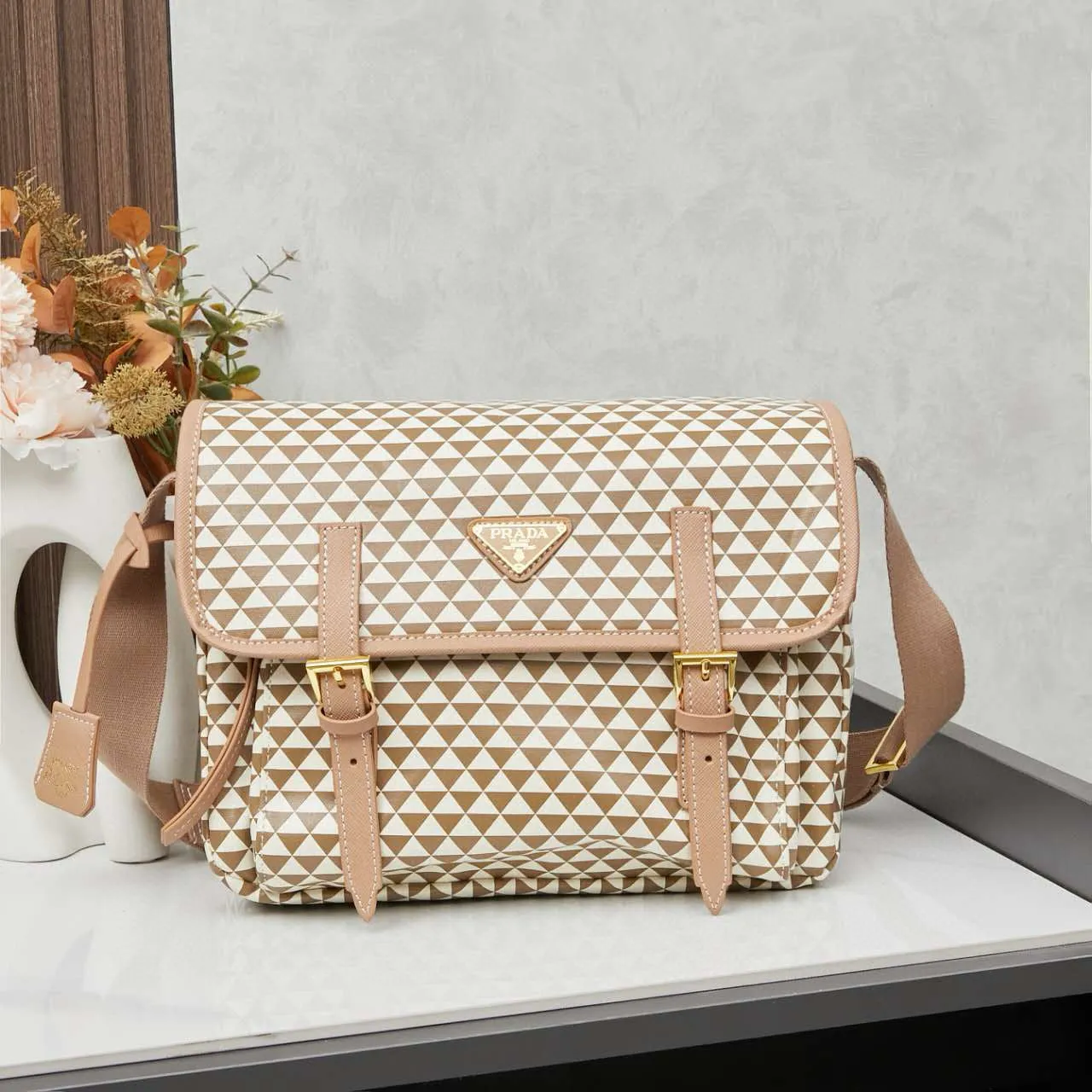 Pr*d Symbole Messenger Bag