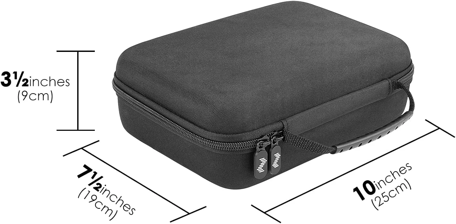 Premium velvet Hard Case Compatible with Zoom G1X Four case B1X A1X Guitar Bass Multi-Effects Processor Pedal cover(Black)