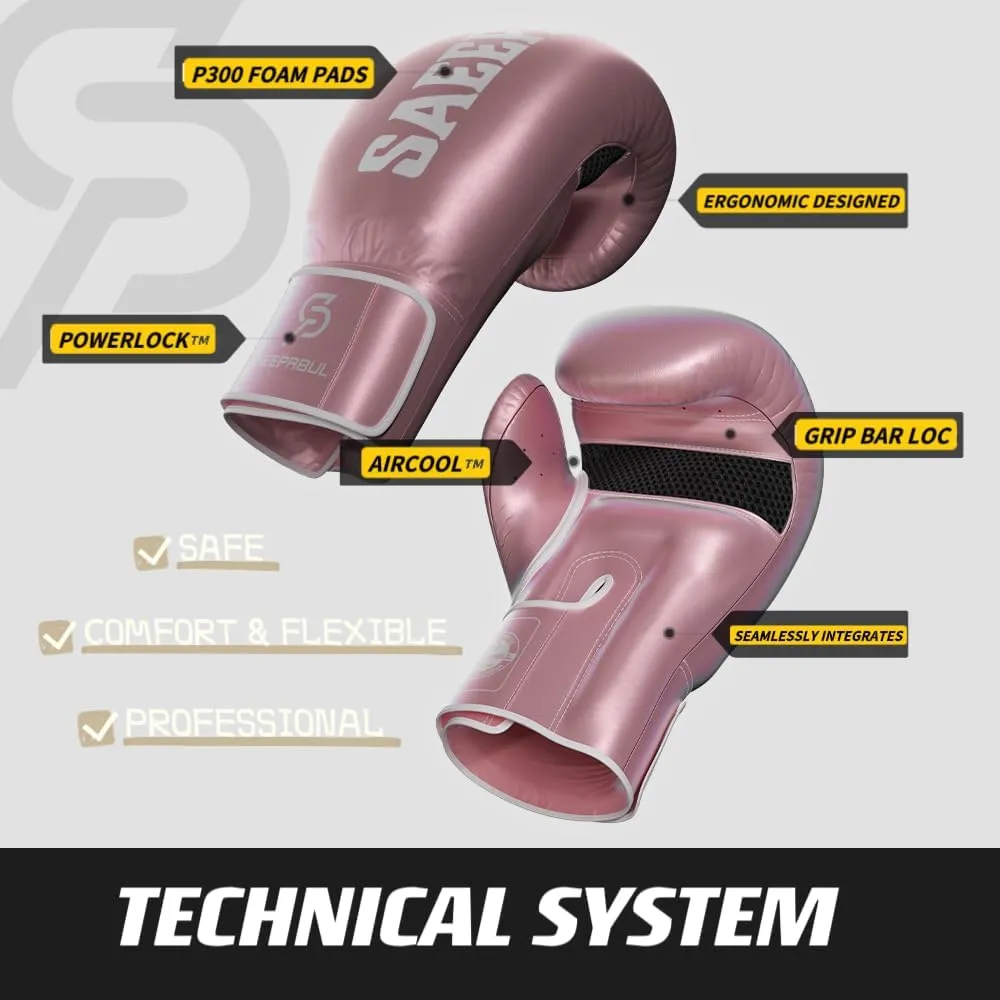 Pro Boxing Gloves for Men and Women Suitable for Boxing Kickboxing Mixed Martial Arts Maui Thai MMA Heavy Bag Fighting Training