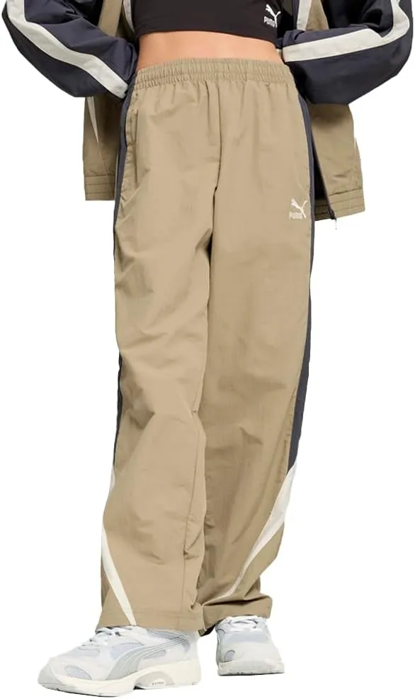 PUMA Mens Club De Course Archive Woven Pants Casual - Beige - Size L