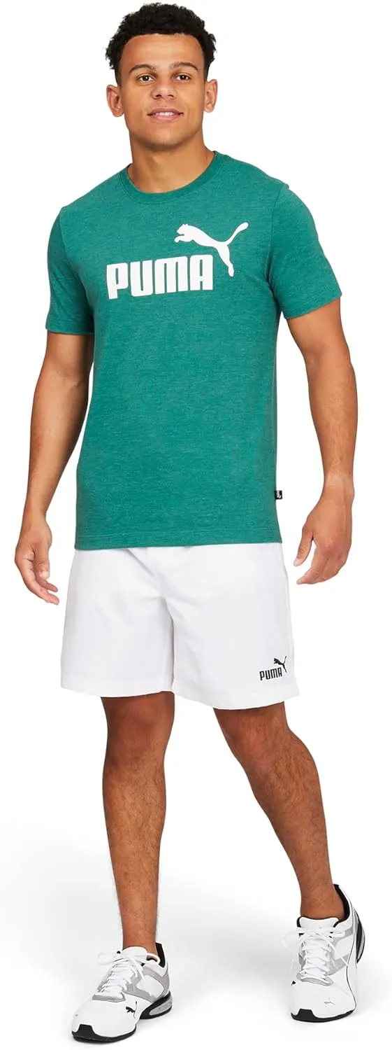 PUMA Men's Essentials Embroidery Woven 7" Shorts