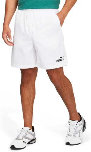 PUMA Men's Essentials Embroidery Woven 7" Shorts