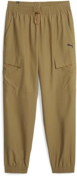 PUMA Mens Open Road Woven Cargo Pants Casual - Brown - Size XS