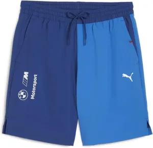 PUMA Men's Standard BMW M Motorsport Essentials Woven 7" Shorts, Pro Blue-m Color-ss24, XXL