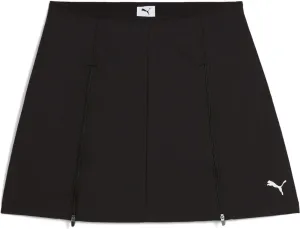PUMA - Womens Dare to Zip-Off Woven Skirt, Color Black, Size: XX-Large