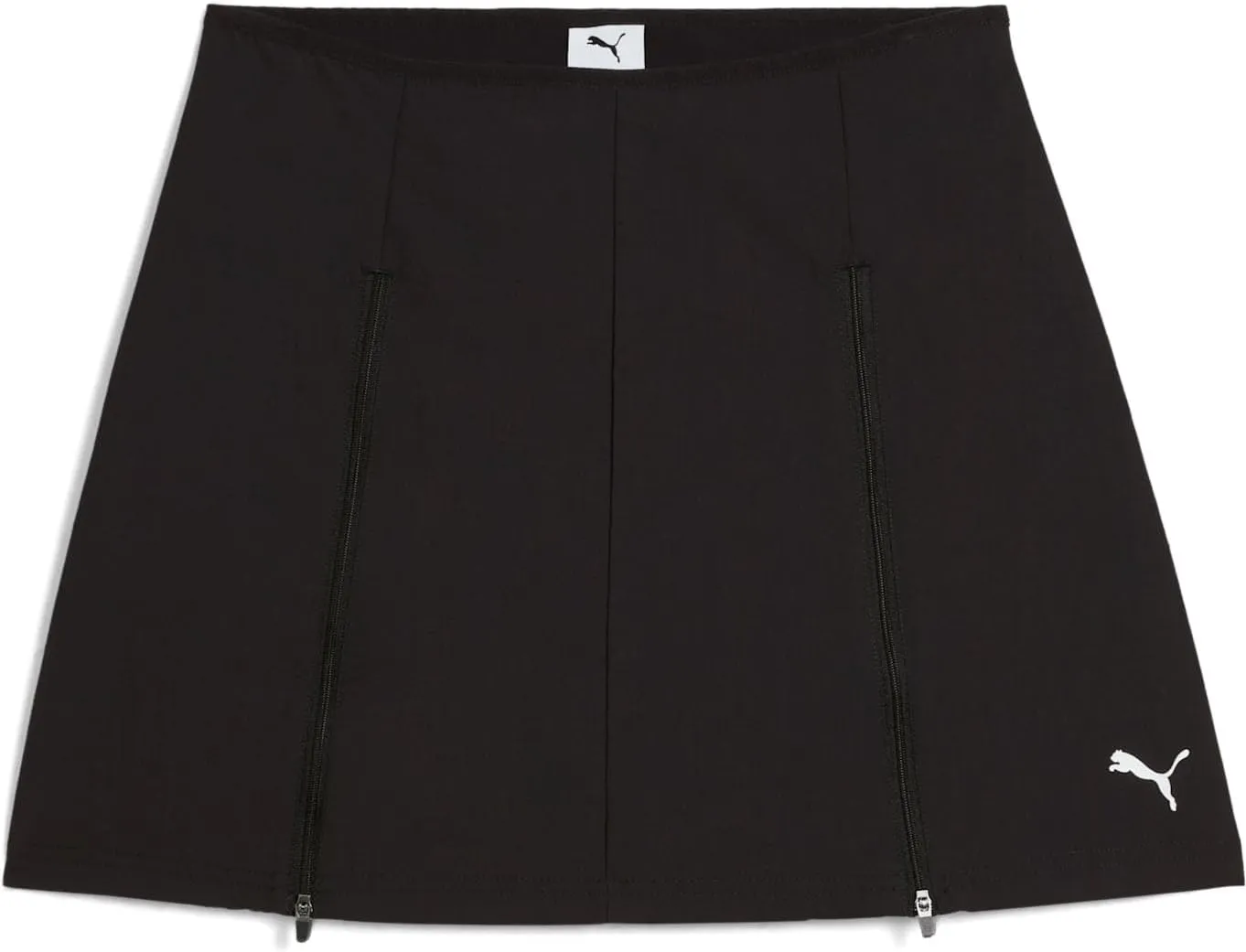 PUMA - Womens Dare to Zip-Off Woven Skirt, Color Black, Size: XX-Large