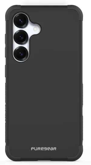 PureGear DualTek Case for Samsung Galaxy S25 , Military Tested and Approved Protection, Heavy-Duty Durable Protective Galaxy S25  Case, Drop Test Certification of 20 ft., Black
