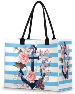 QsirBC Abstract Design Decor Tote Bag for Women Shoulder Bags with Pockets Handbags Purses Large Totes