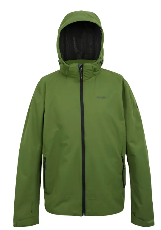 Regatta SS25 Men's Oakhowe Waterproof Jacket | Nephrite Green