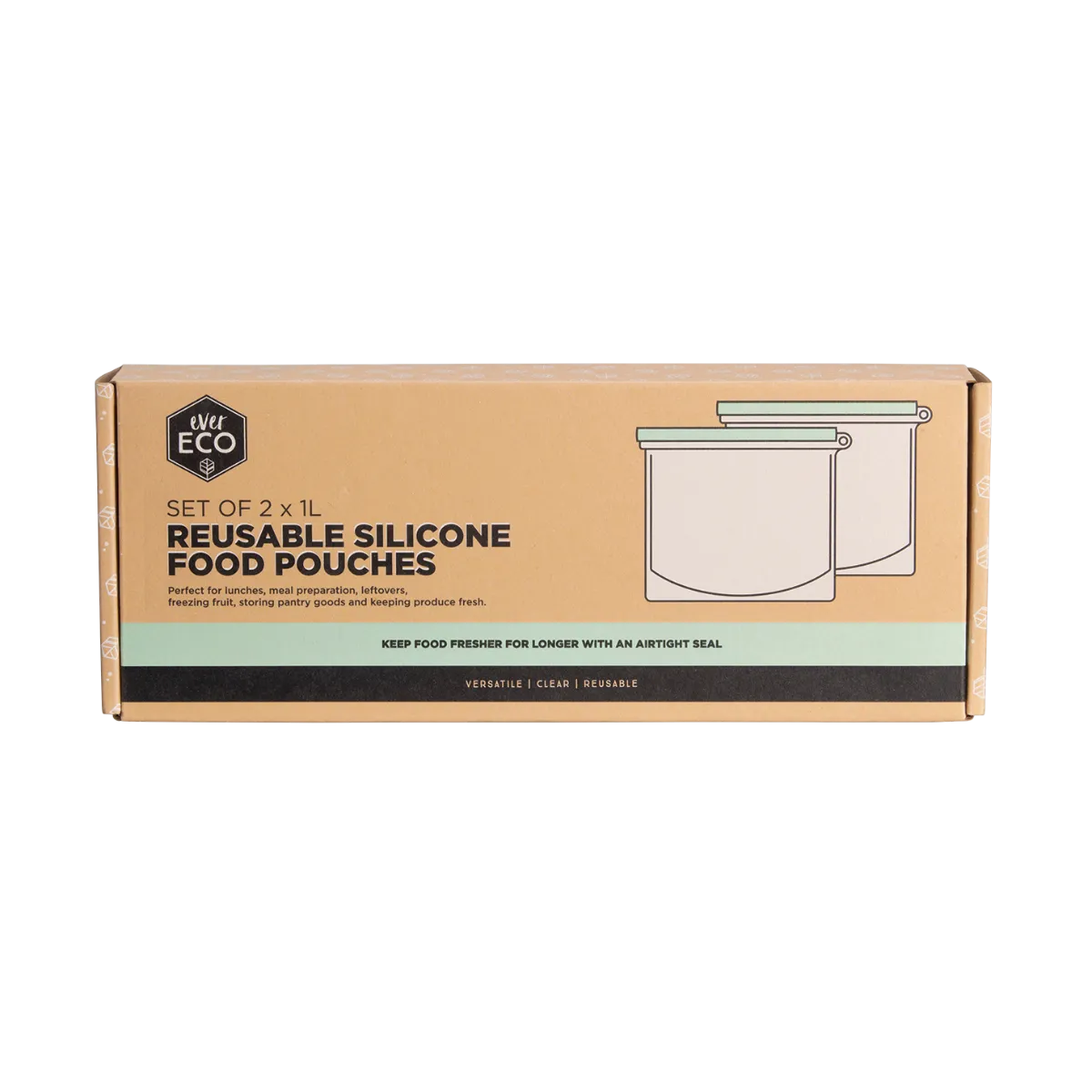 Reusable Silicone Food Pouches