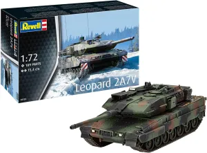 Revell 03355 Leopard 2A7V Tank 1:72 Scale Unbuilt/Unpainted Plastic Model Kit