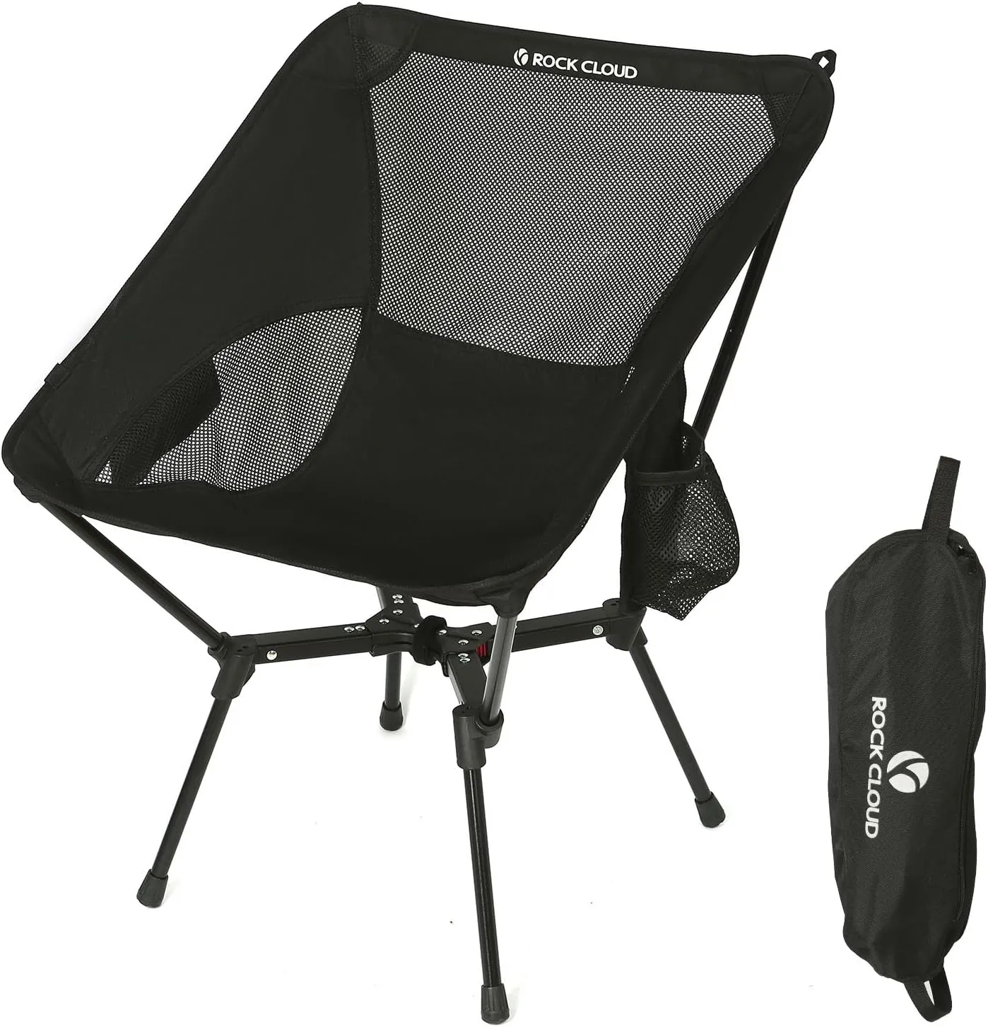 ROCK CLOUD Portable Camping Chair Lightweight Folding Chairs Outdoor for Camp Hiking Backpacking Lawn Beach Sports