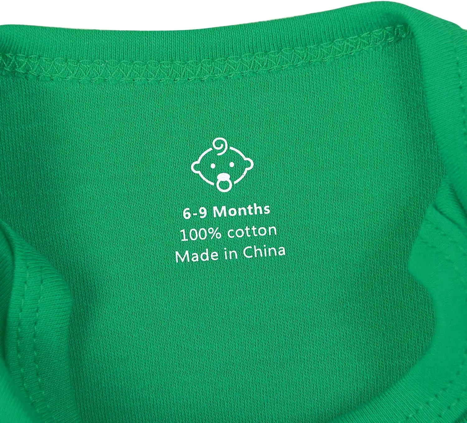 ROMPERINBOX Unisex Baby Onsies Solid Baby Bodysuit Romper Blank for 0-24 Months Boys Girls