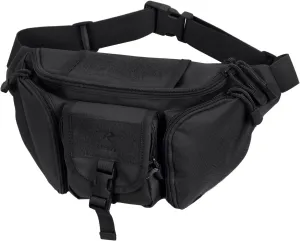 Rothco Tactical Concealed Carry Waist Pack, Black