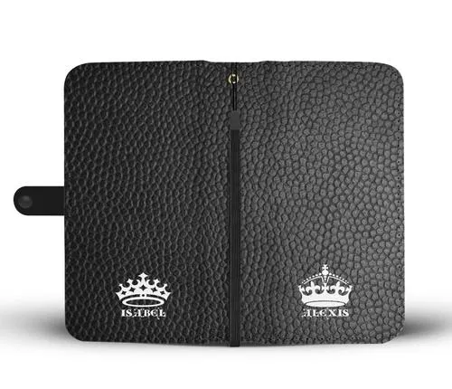 Royalty Custom Wallet Phone Case w/ RFID Blocker