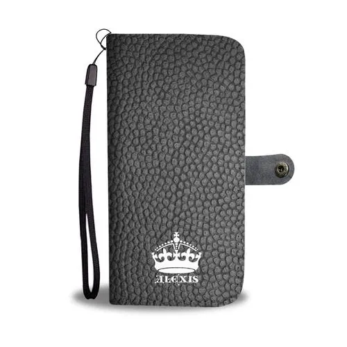 Royalty Custom Wallet Phone Case w/ RFID Blocker