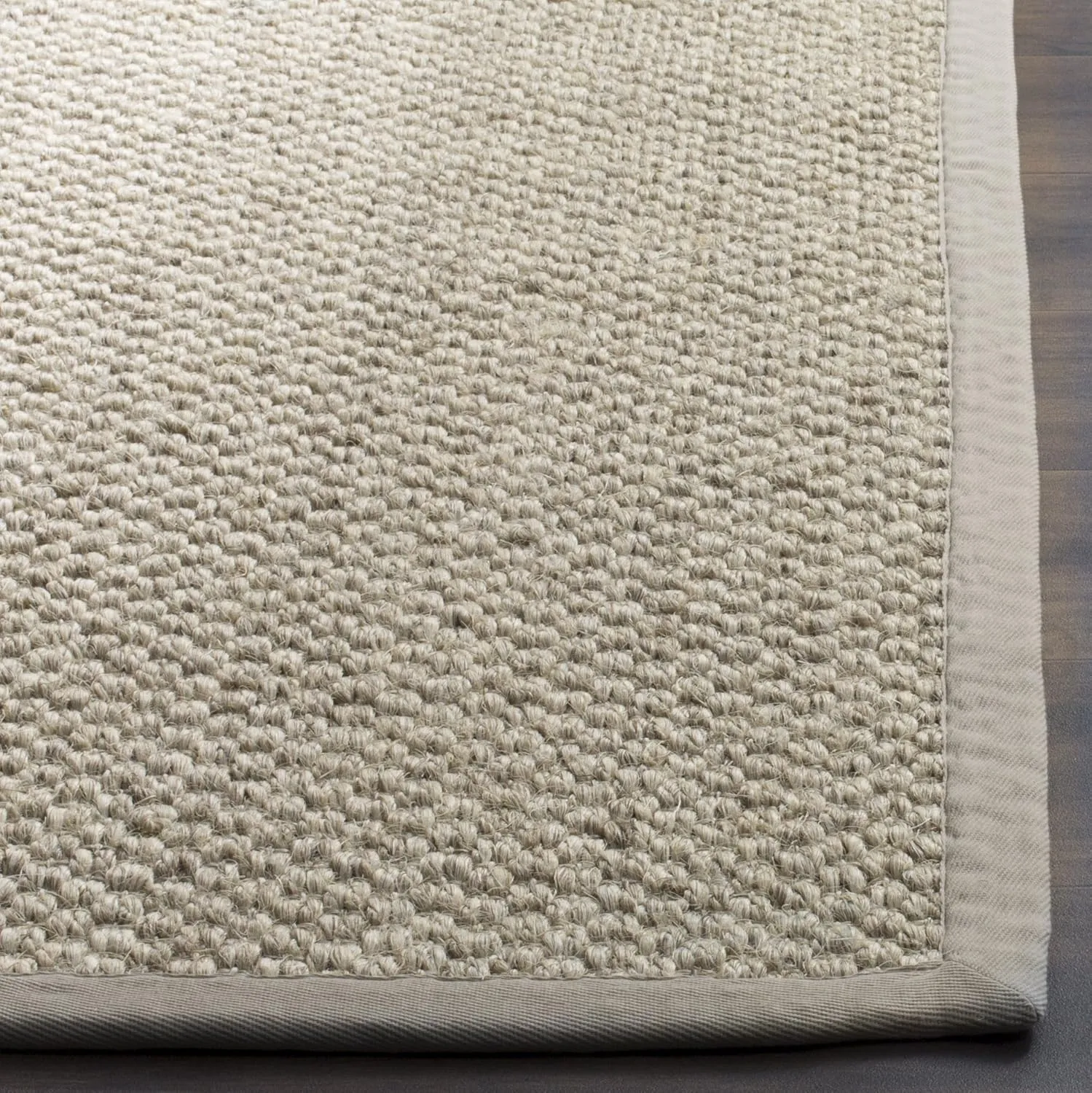 SAFAVIEH Natural Fiber Collection Accent Rug - 3' x 5', Marble, Sisal Design, Easy Care, Ideal for High Traffic Areas in Entryway, Living Room, Bedroom (NF525C)