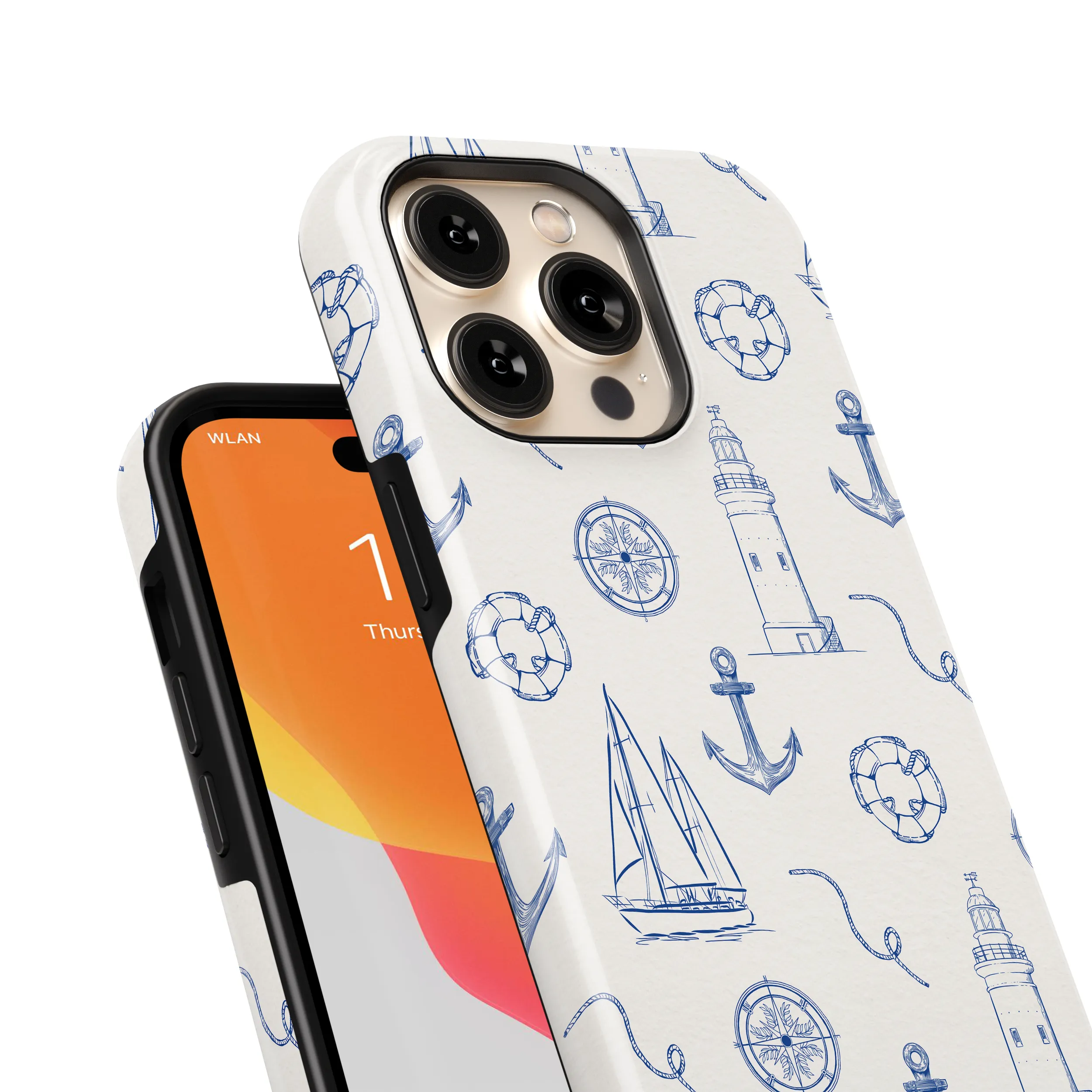 Sail Away Tough iPhone Case