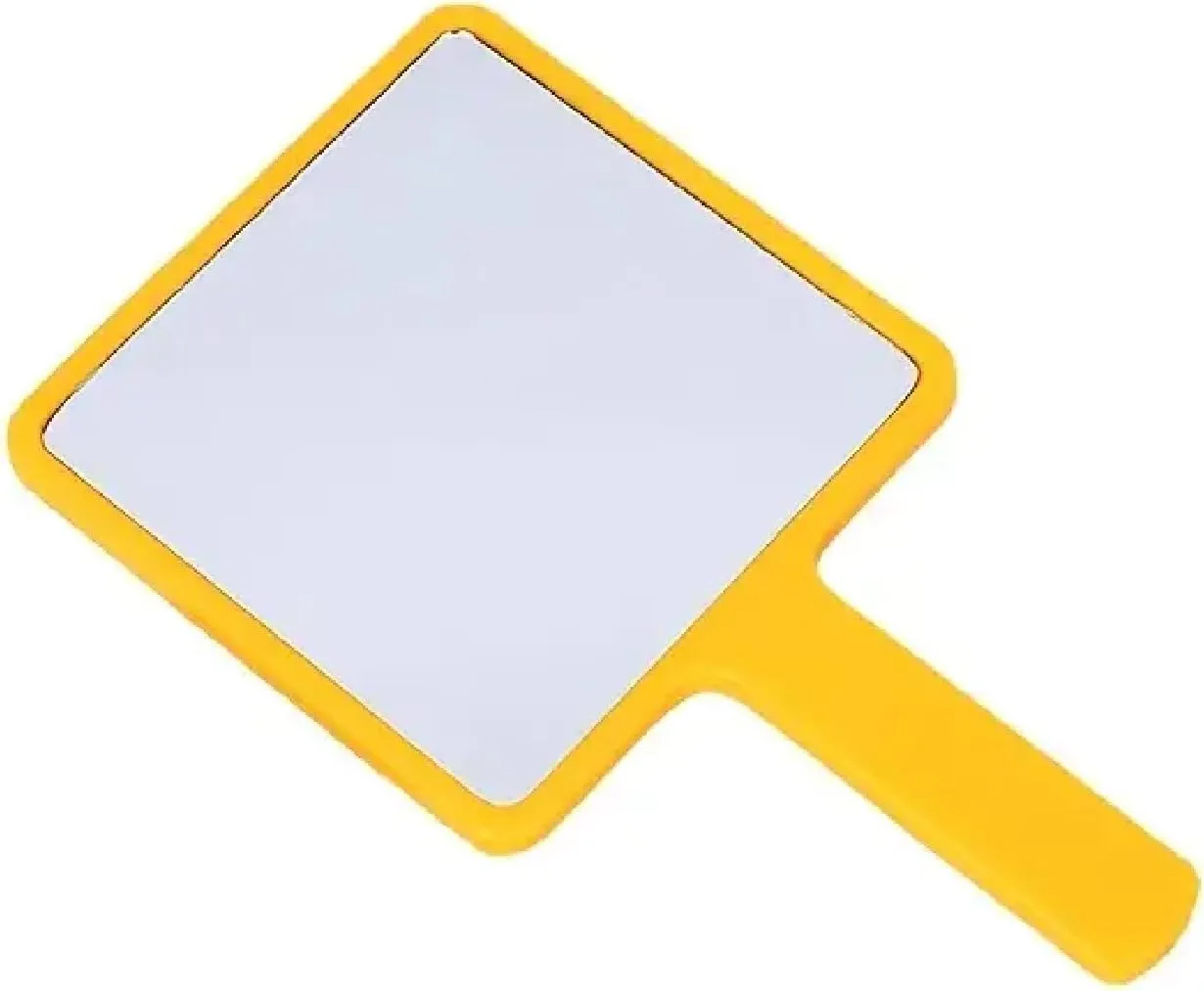 SEDLAV Large Square Handheld Makeup Mirror - Portable Cosmetic Vanity Mirror for Beauty on The Go. Stylish and Compact Design, Ideal for Travel. Trendy Square Frame