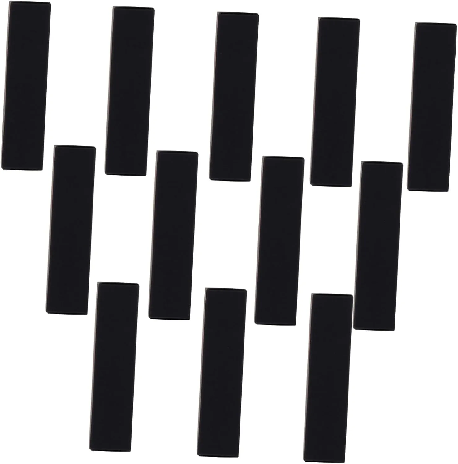 Sewroro 60pcs Paper Lipstick Packaging Boxes Durable Black Lip Gloss Containers for Cosmetics Perfume Creams for Festivals and Parties