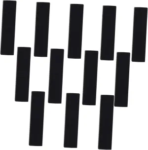 Sewroro 60pcs Paper Lipstick Packaging Boxes Durable Black Lip Gloss Containers for Cosmetics Perfume Creams for Festivals and Parties