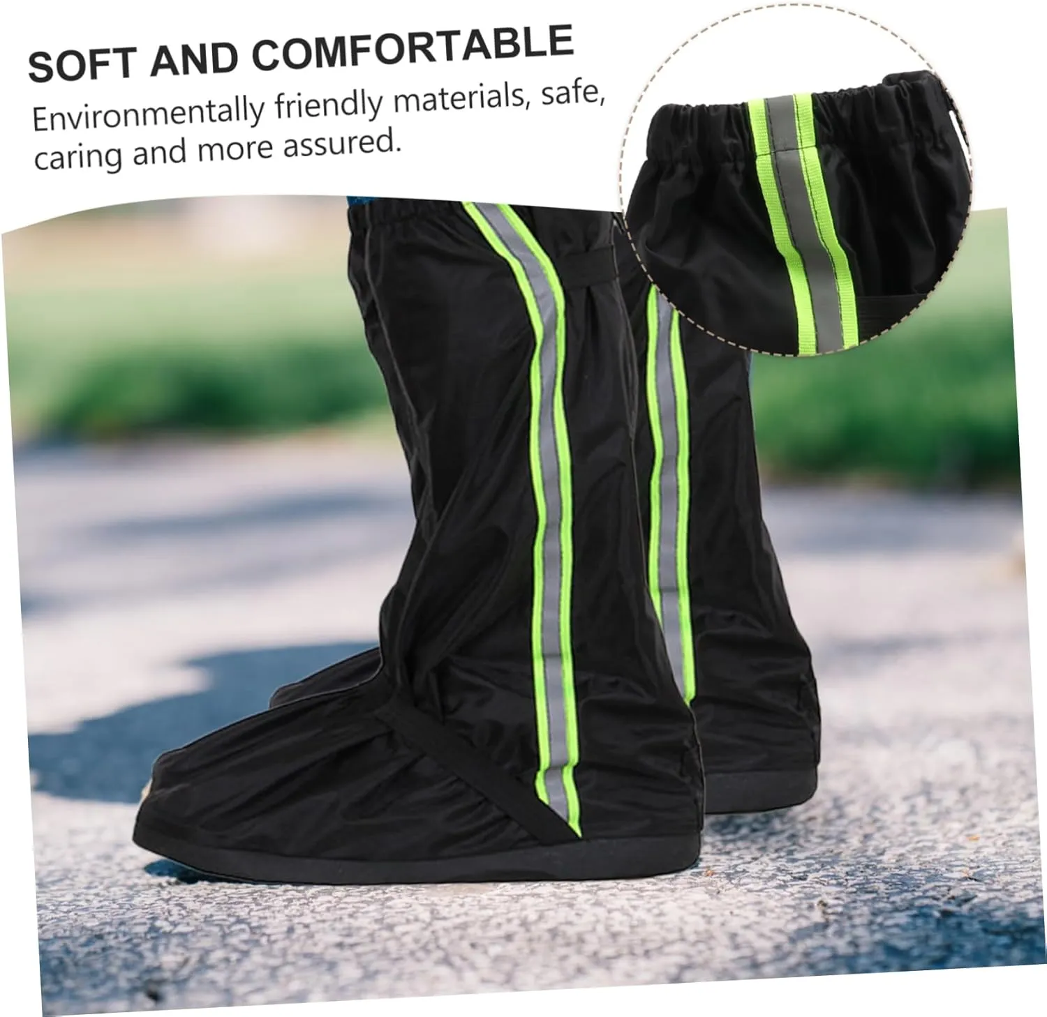 Shoe Cover Long Outdoor Trail Durable Protector Lightweight Guards Unisex Leg Snowshoeing Shoes Cover
