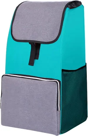 Shopping Cart Replacement Trolley, Waterproof Spare Storage Bag with Side and Front Pockets - 48L
