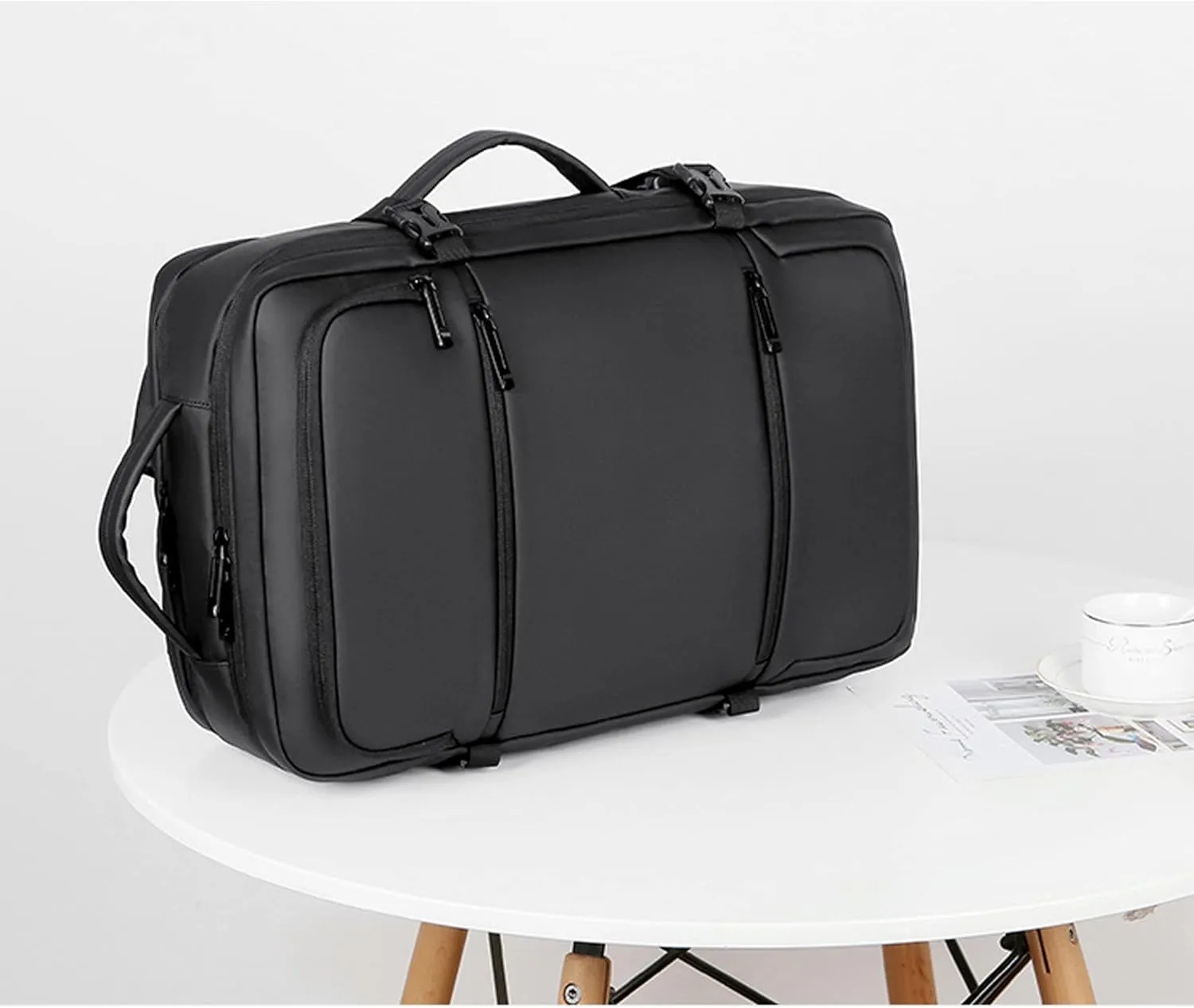 Shoulder backpack business computer duffel bag Black 46 * 30 * 16cm