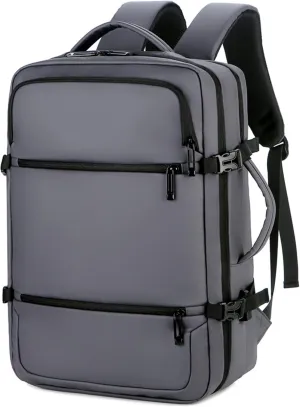 Shoulder backpack business computer duffel bag Grey 46 * 30 * 16cm