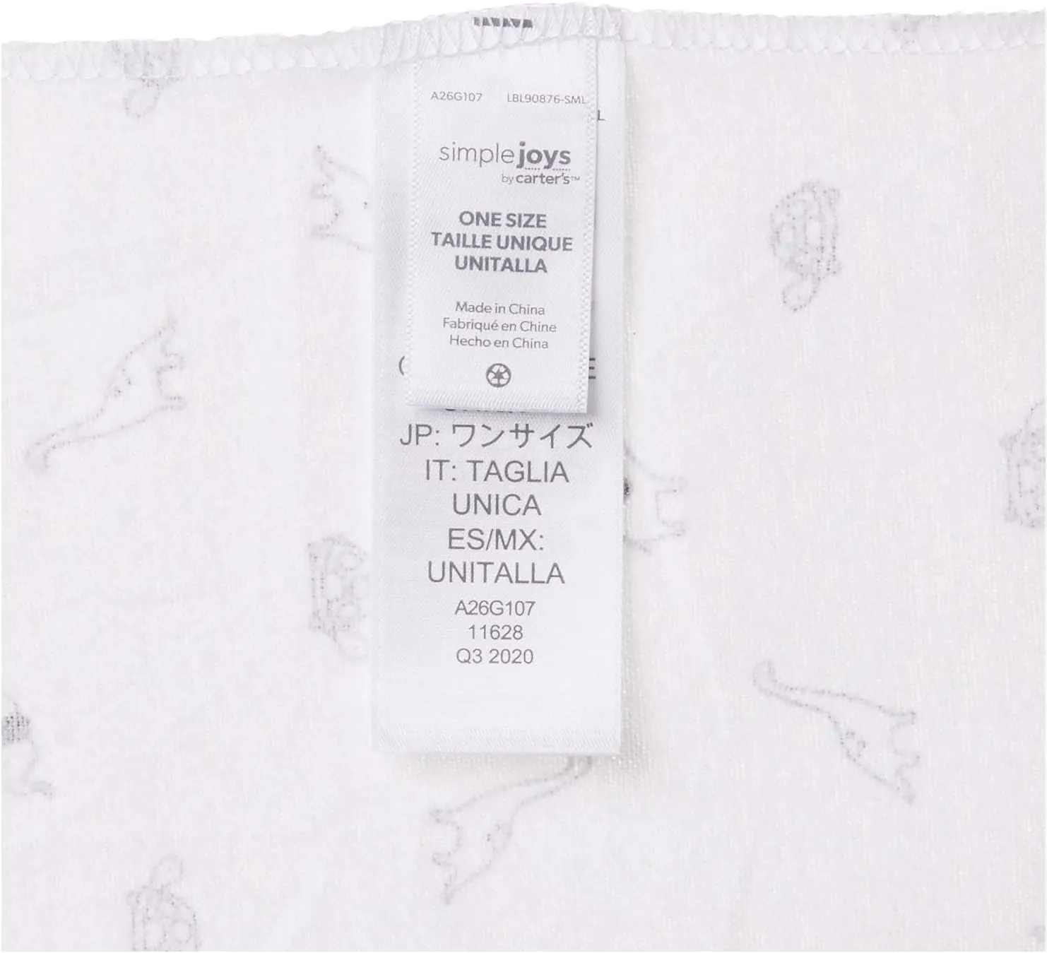 Simple Joys by Carter's Unisex Babies' Flannel Receiving Blankets, Pack of 7