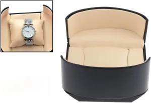 Single Slot Smart Watch Storage Case Box Jewelry Gift for Holding Wristwatch (Color : Blue, Size : One Size)