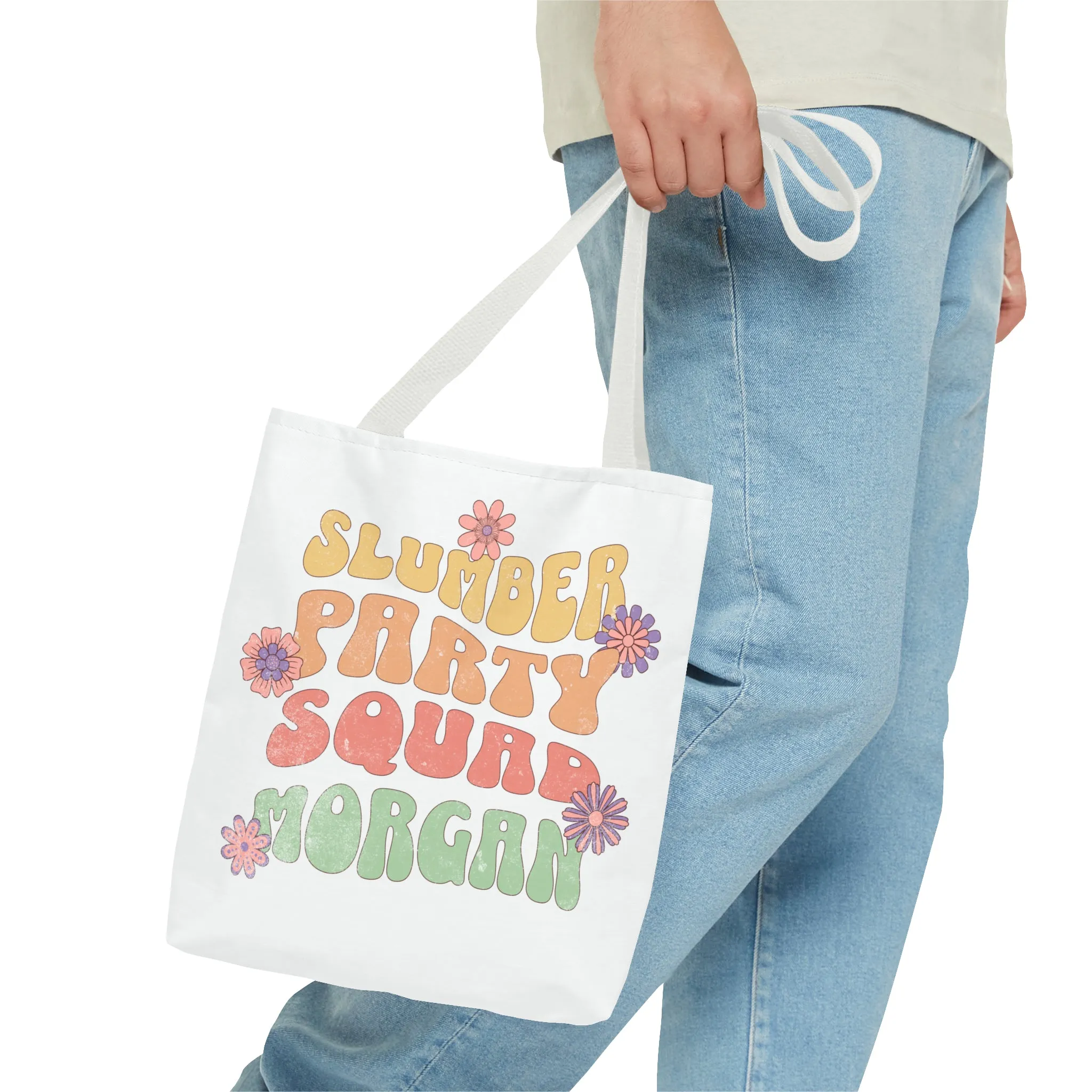 Slumber Party Squad Tote Bag Favor